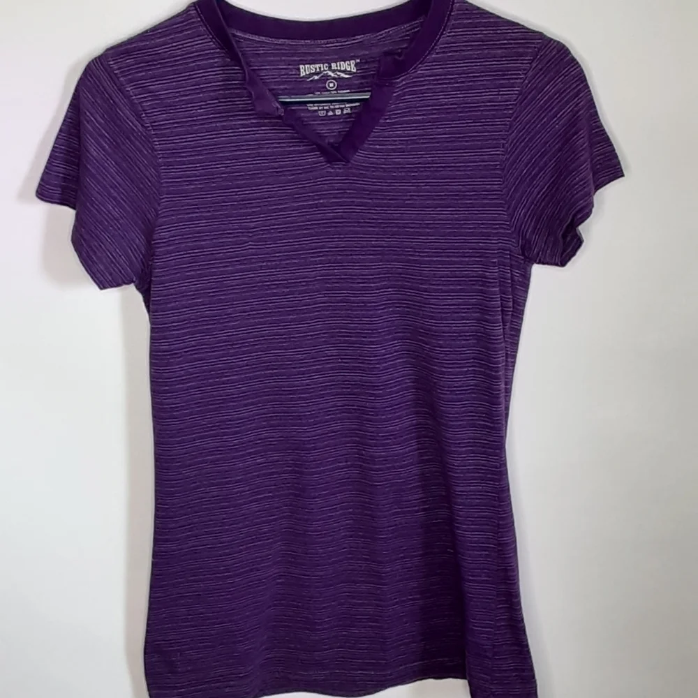 Rustic Ridge Purple Top Sz Med - Picture 1 of 3